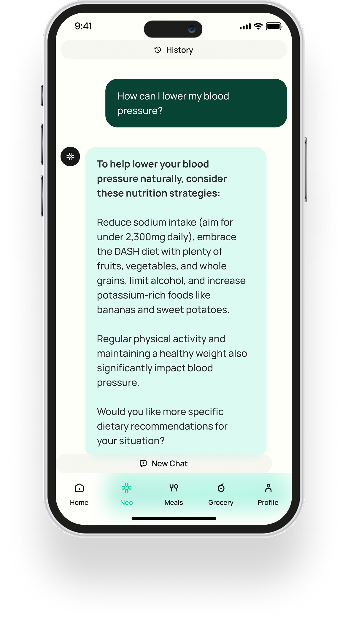 AI Doctor chat
